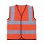 Hi-Vis Orange Safety Vest