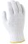Cotton Bleached Glove, Knitted Poly/Cotton Liner